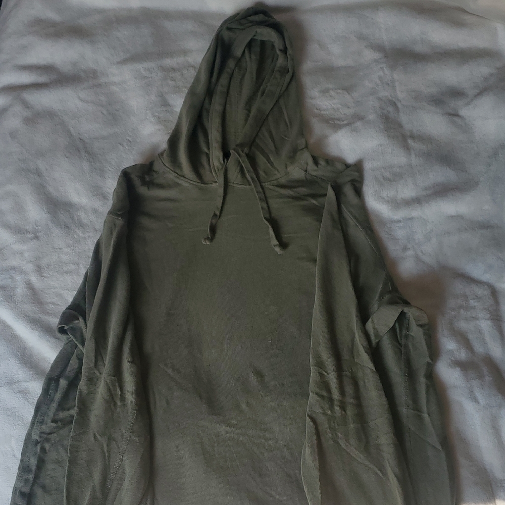 Rag & Bone Olive Green Hoodie